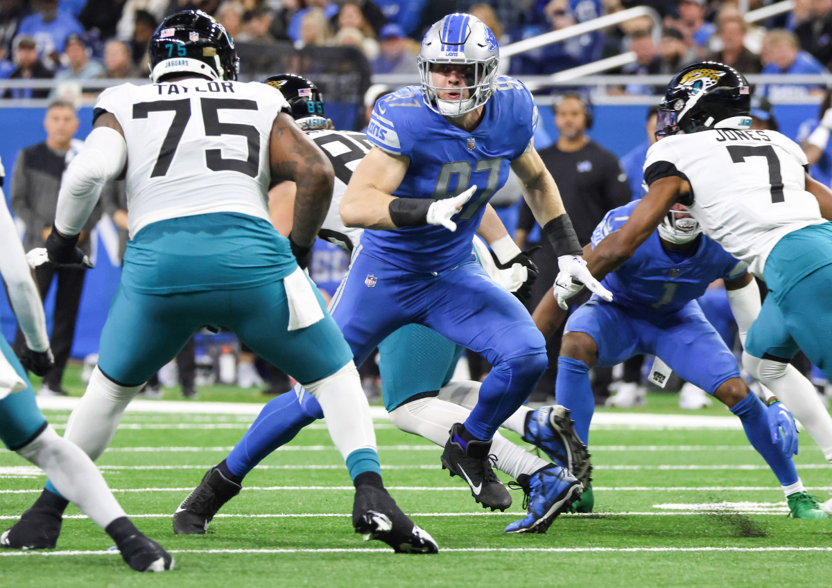 Hutchinson’s combination of extraordinary athleticism a brilliant mind is a big reason why the Lions are surging at this point of the season.